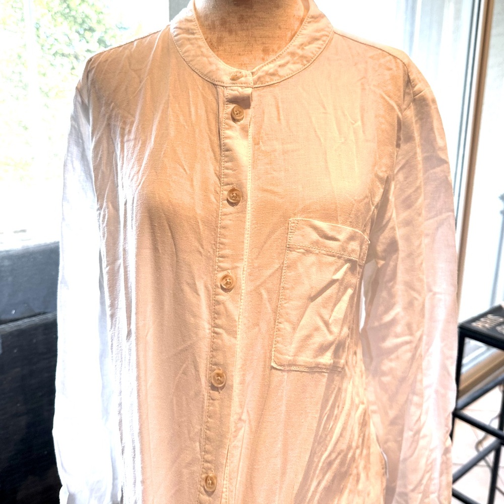 XS - White Anthropologie Button down